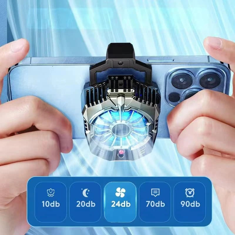 Ultra-Quiet Mobile Phone Cooler-Pwolimarket
