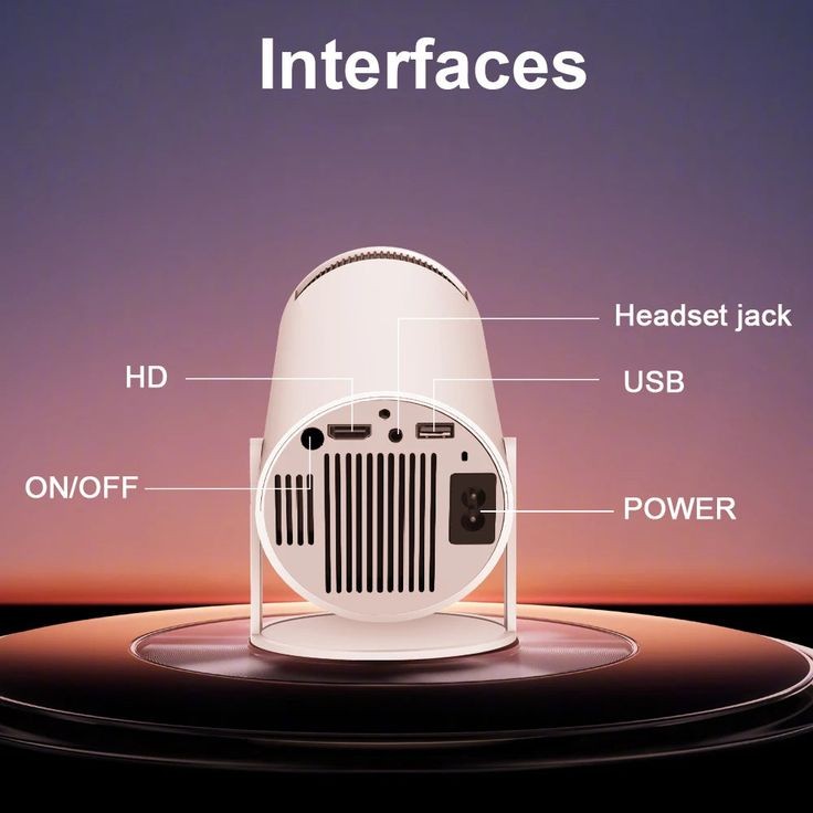 HY-300 Projector (1080p HD HOME PROJECTOR)-Pwolimarket