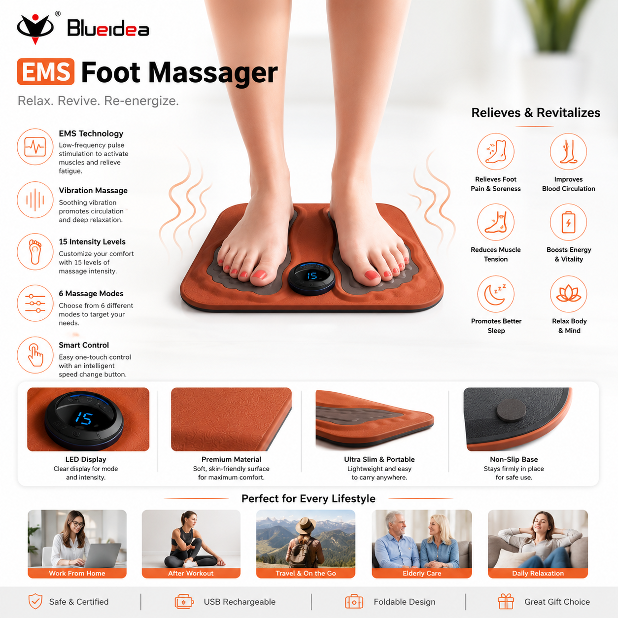 EMS Foot Massager | Pwolimarket