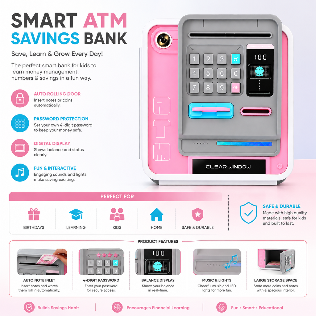 Smart ATM Savings Bank | Pwolimarket