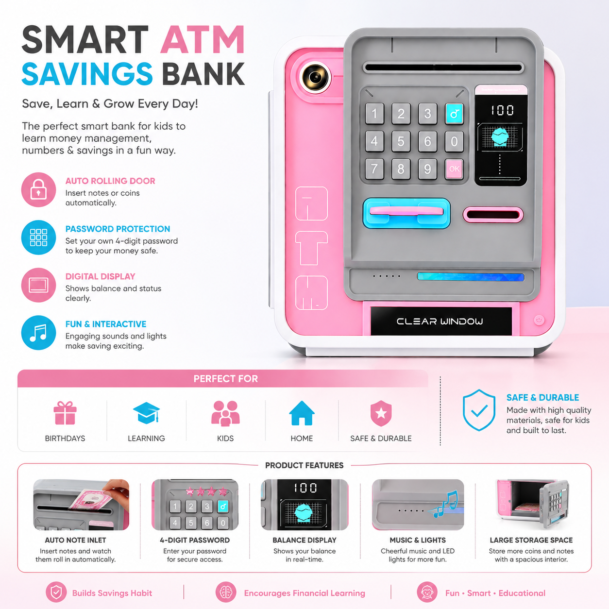 Smart ATM Savings Bank | Pwolimarket