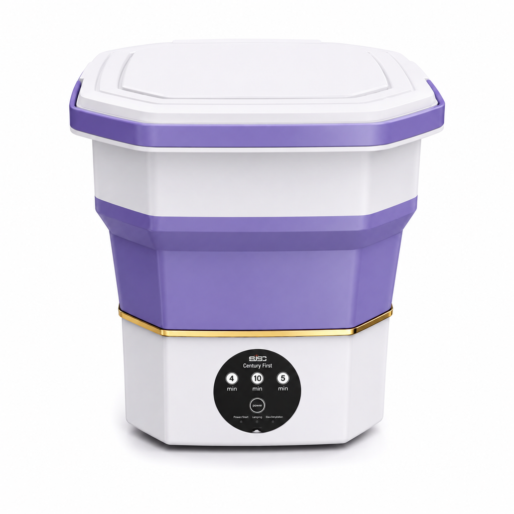 Portable Folding Washing Machine for Baby Clothes & Small Laundry Loads |Pwolimarket