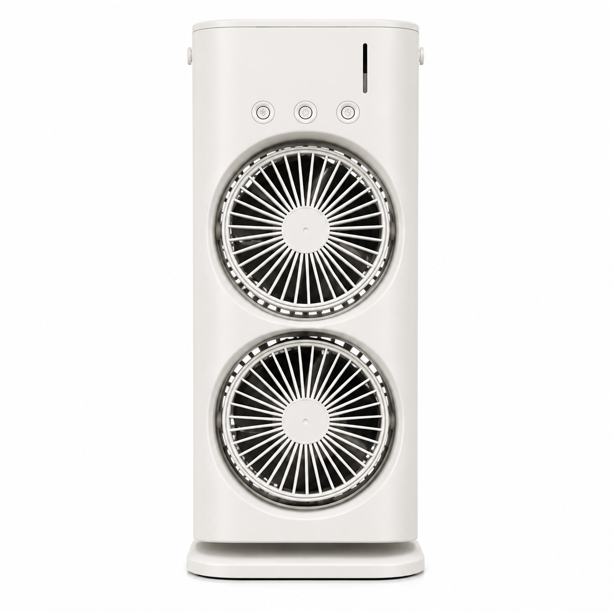 Portable Double-Ended Spray Fan with Mist Cooling | USB Rechargeable Desk Fan – Pwolimarket