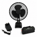 Portable Rechargeable Battery Fan | High-Speed Lithium Fan for Power Cuts & Travel – Pwolimarket