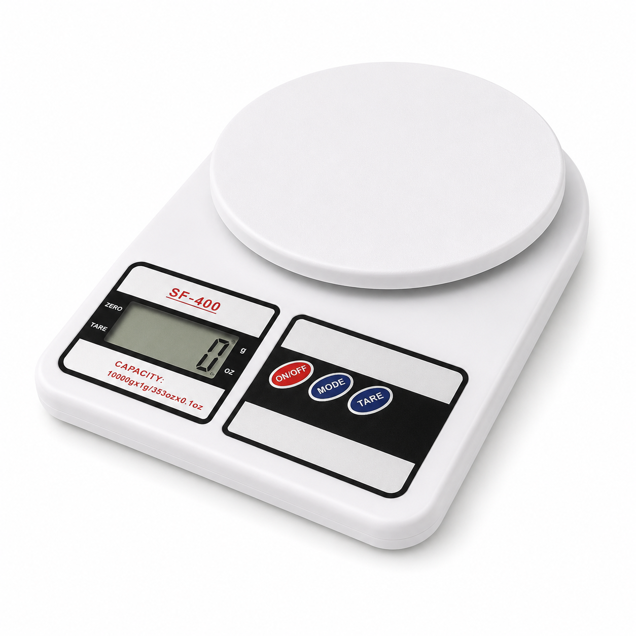 Digital Kitchen Weighing Scale SF-400 | 10kg Electronic Food Scale with LCD Display – Pwolimarket