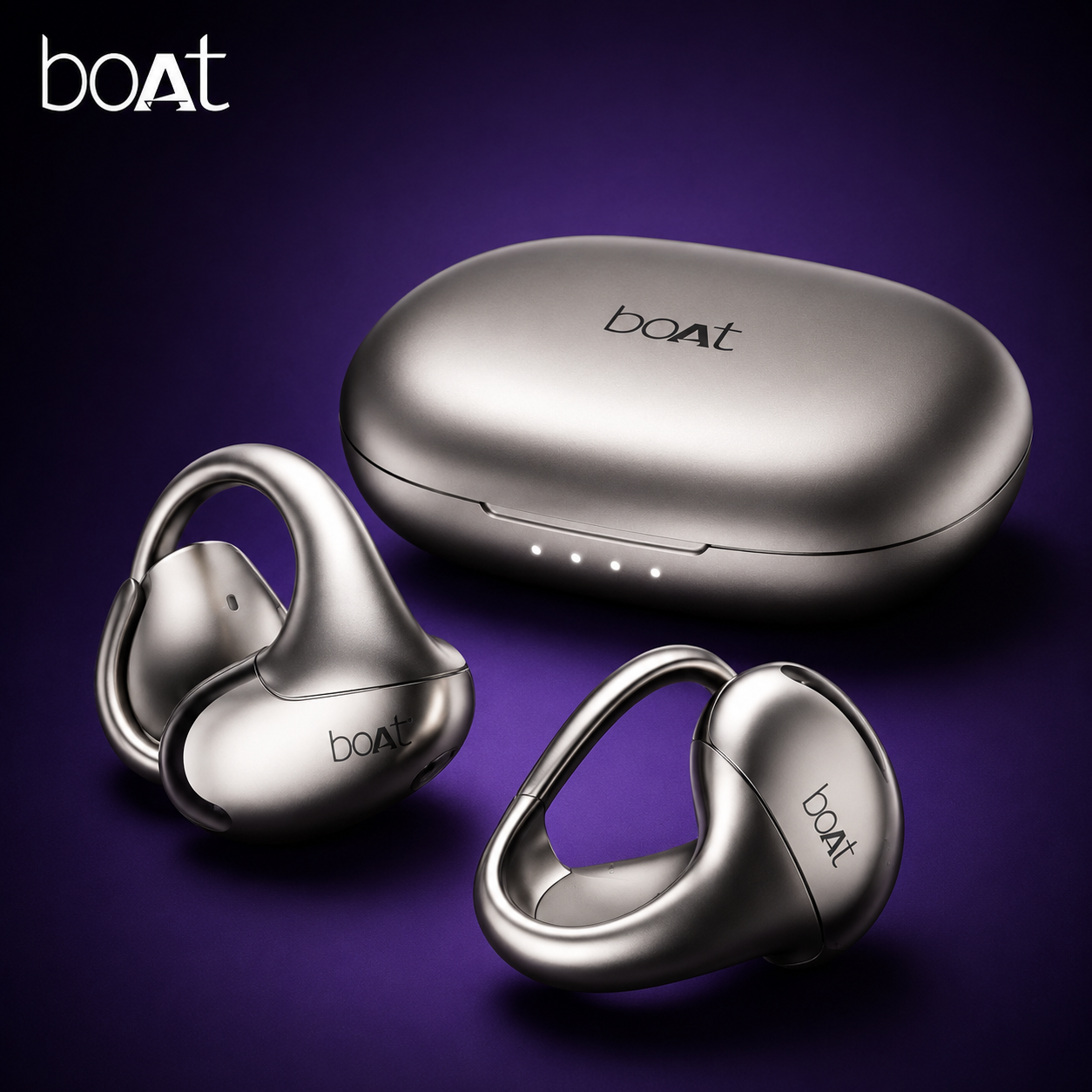 boAt Airdopes Loop Wireless Earbuds with Secure Fit & Deep Bass | Pwolimarket