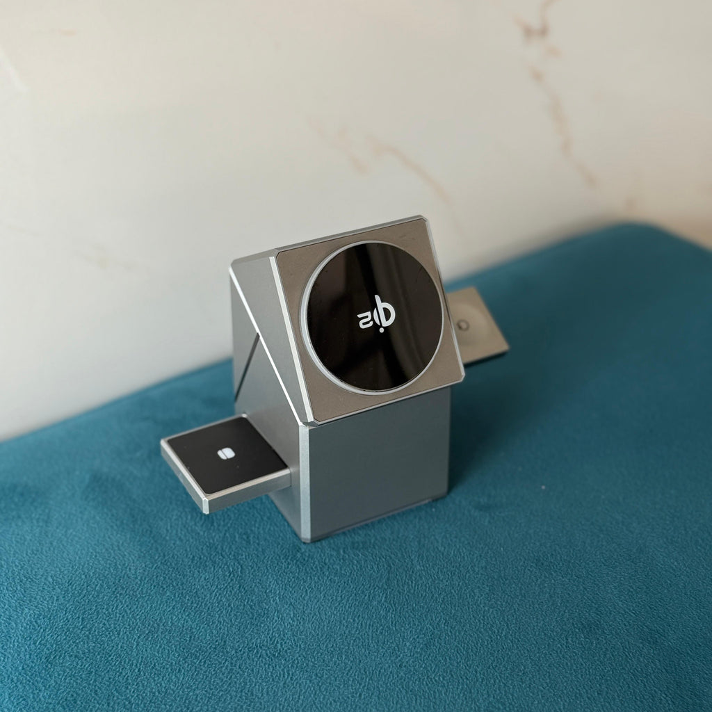 IRON HIDE 15W Wireless Charger – Fast, Secure & Stylish Charging | Pwolimarket