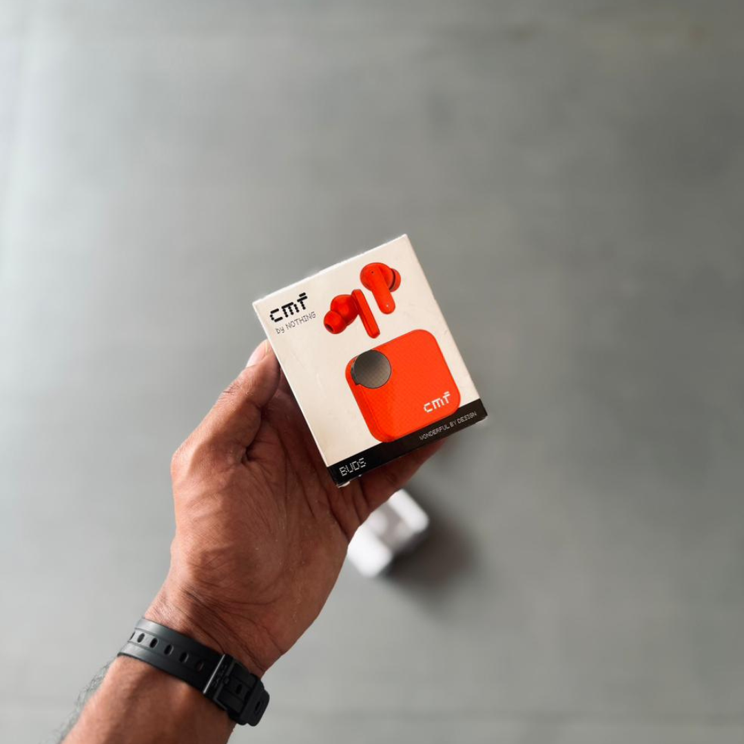 CMF Buds by Nothing True Wireless Earbuds with ANC & Deep Bass