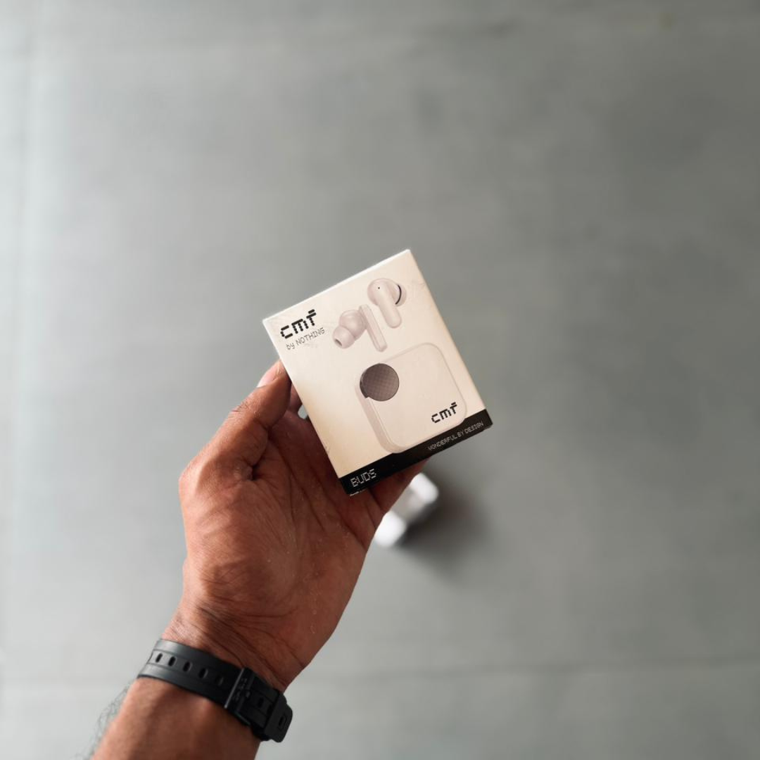 CMF Buds by Nothing True Wireless Earbuds with ANC & Deep Bass