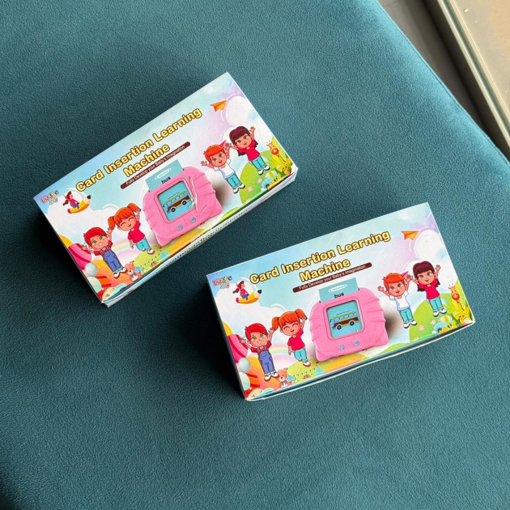 Kids Card Insertion Learning Machine – Interactive Educational Toy for Kids |Pwolimarket