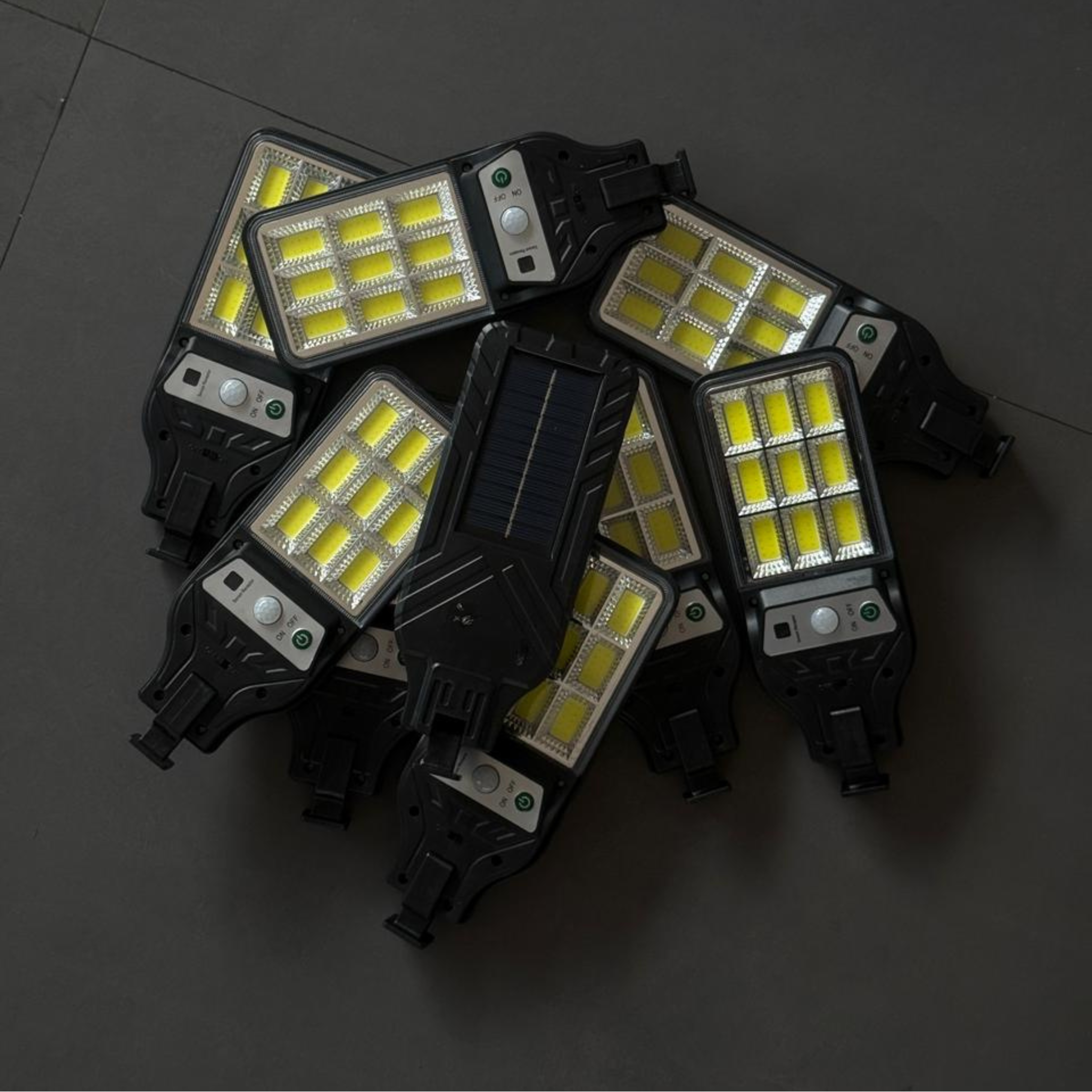 Solar Motion Sensor LED Light Outdoor | Waterproof Wireless Security Wall Light with High Brightness | Pwolimarket