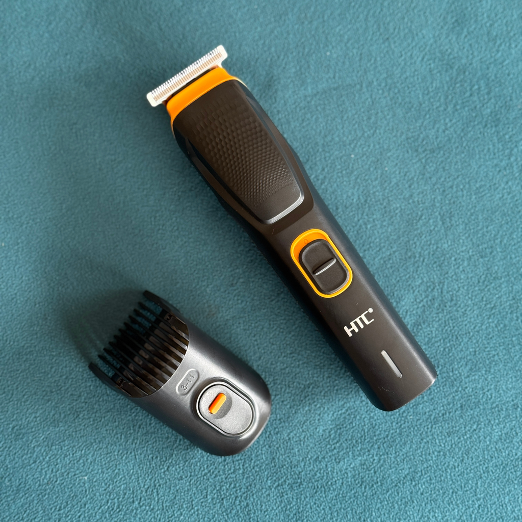 HTC AT-509 Men’s Rechargeable Hair Trimmer | Cordless Beard & Hair Grooming Kit |Pwolimarket