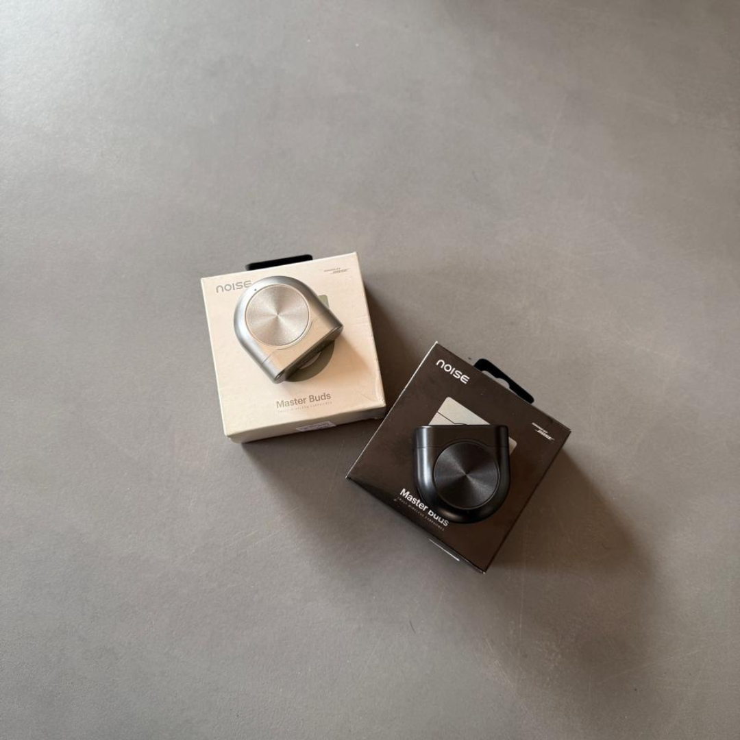 Noise Master Buds True Wireless Earbuds with ANC & Premium Metal Design