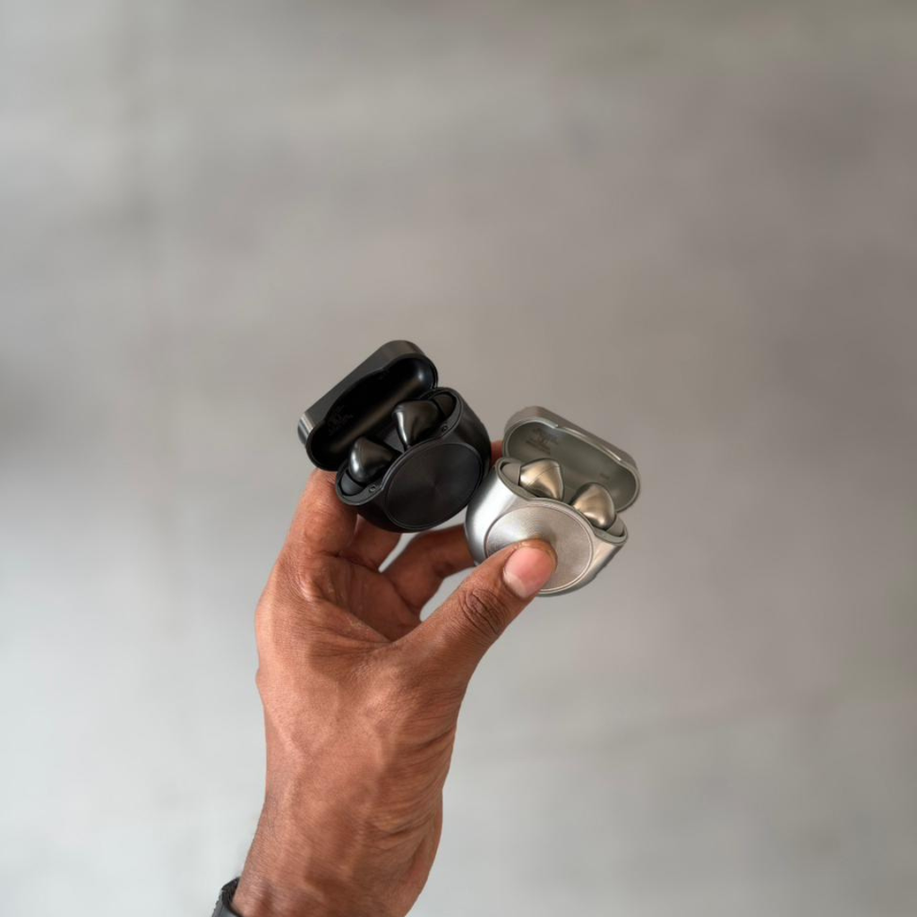 Noise Master Buds True Wireless Earbuds with ANC & Premium Metal Design |Pwolimarket