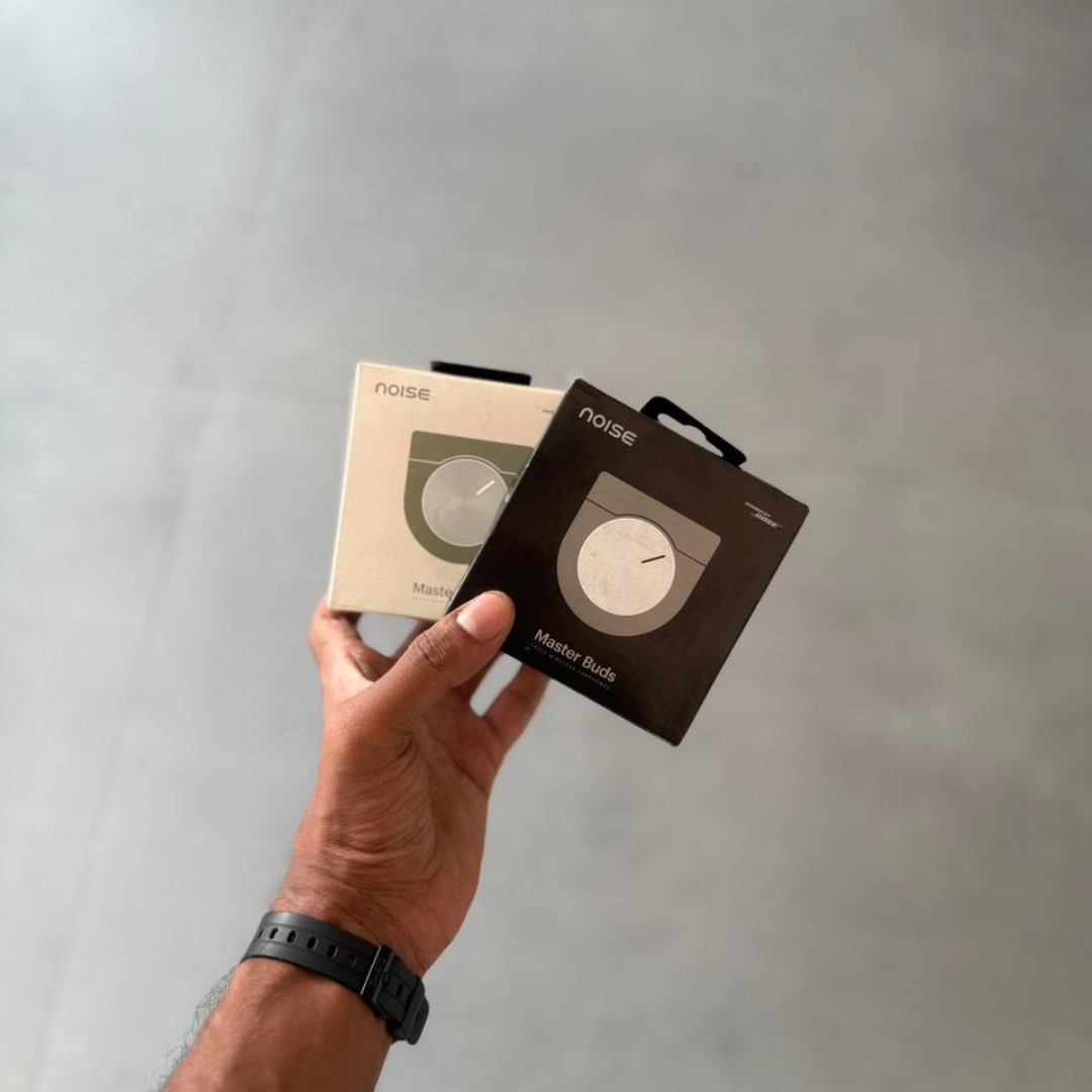 Noise Master Buds True Wireless Earbuds with ANC & Premium Metal Design
