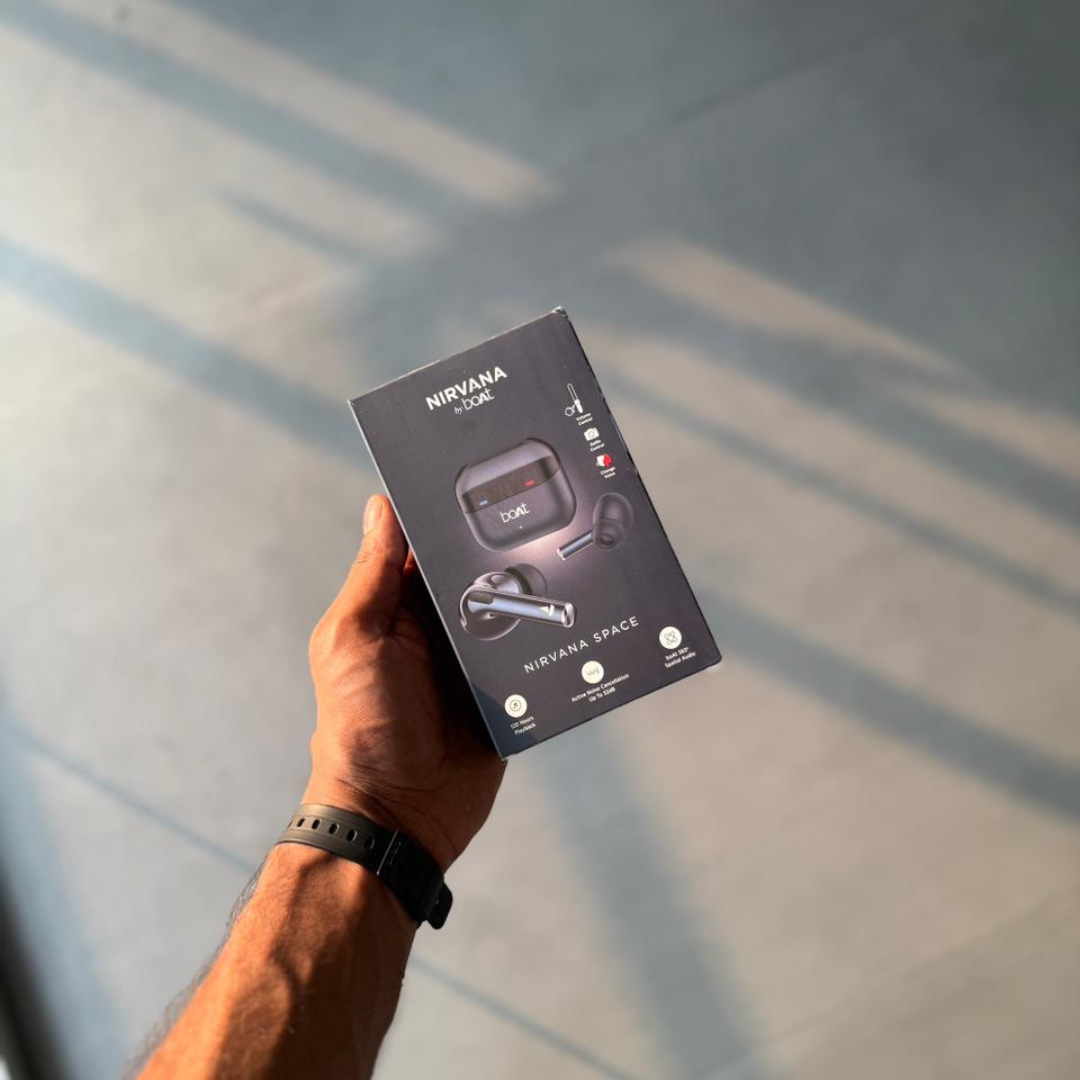 boAt Nirvana Space True Wireless Earbuds with ANC & Long Battery Life – Premium Sound TWS