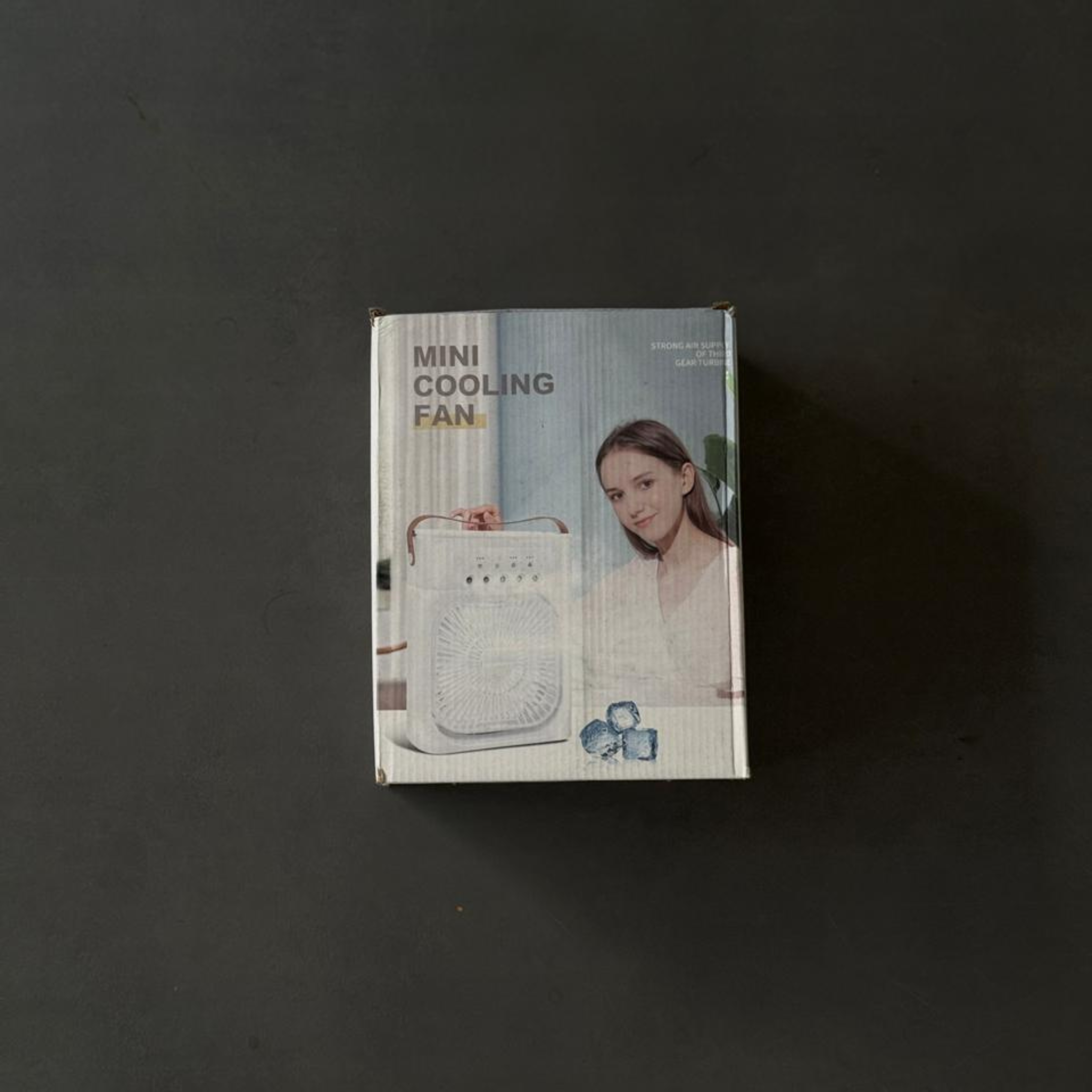 Mini Cooling Fan with Water Tank & Mist Spray | Portable Air Cooler USB Rechargeable – Pwolimarket