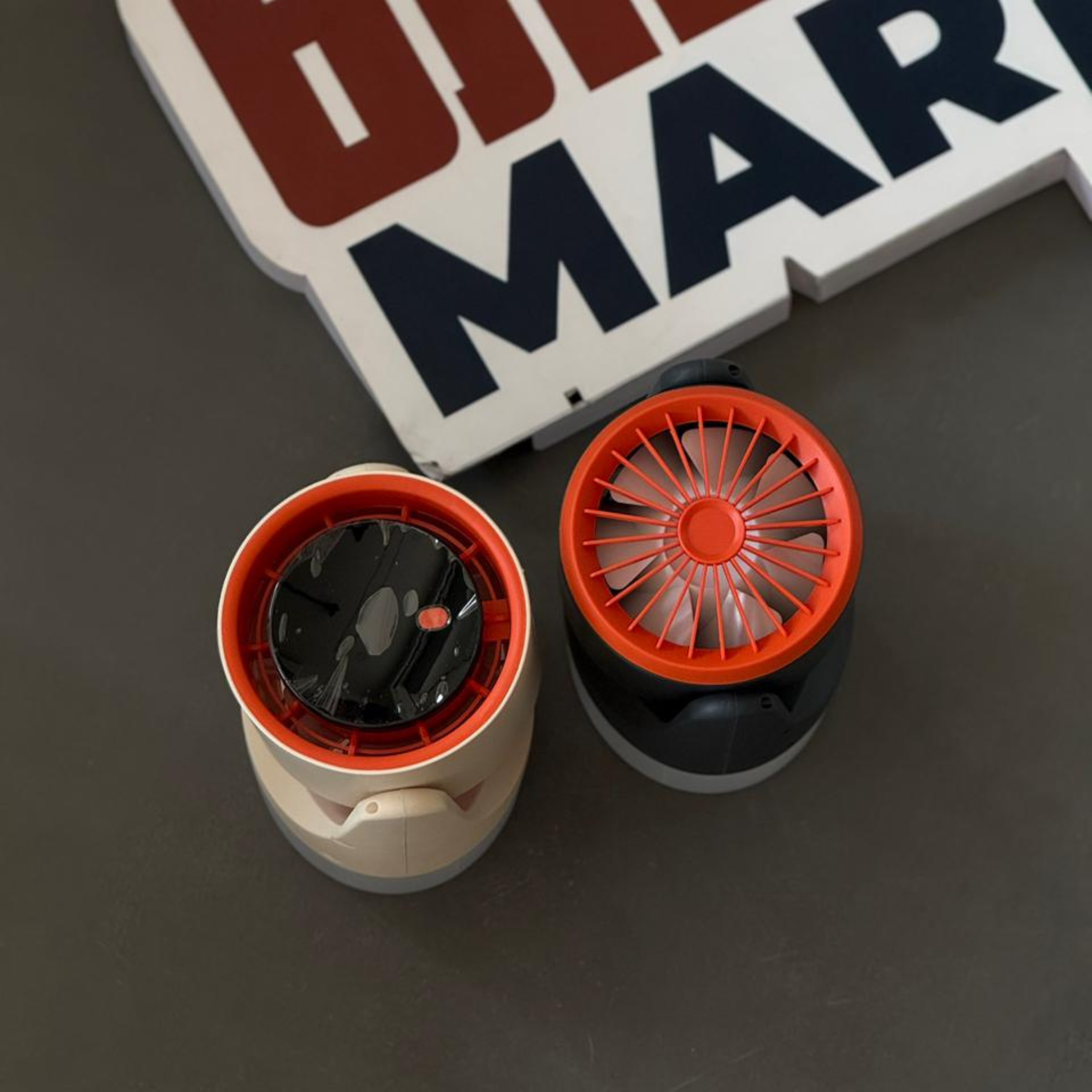 Portable Humidifying Fan with Mist Spray | Mini Air Cooler USB Rechargeable – Pwolimarket