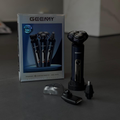 3-in-1 Rechargeable Electric Shaver for Men | Beard Trimmer, Nose Trimmer & Grooming Kit – Pwolimarket