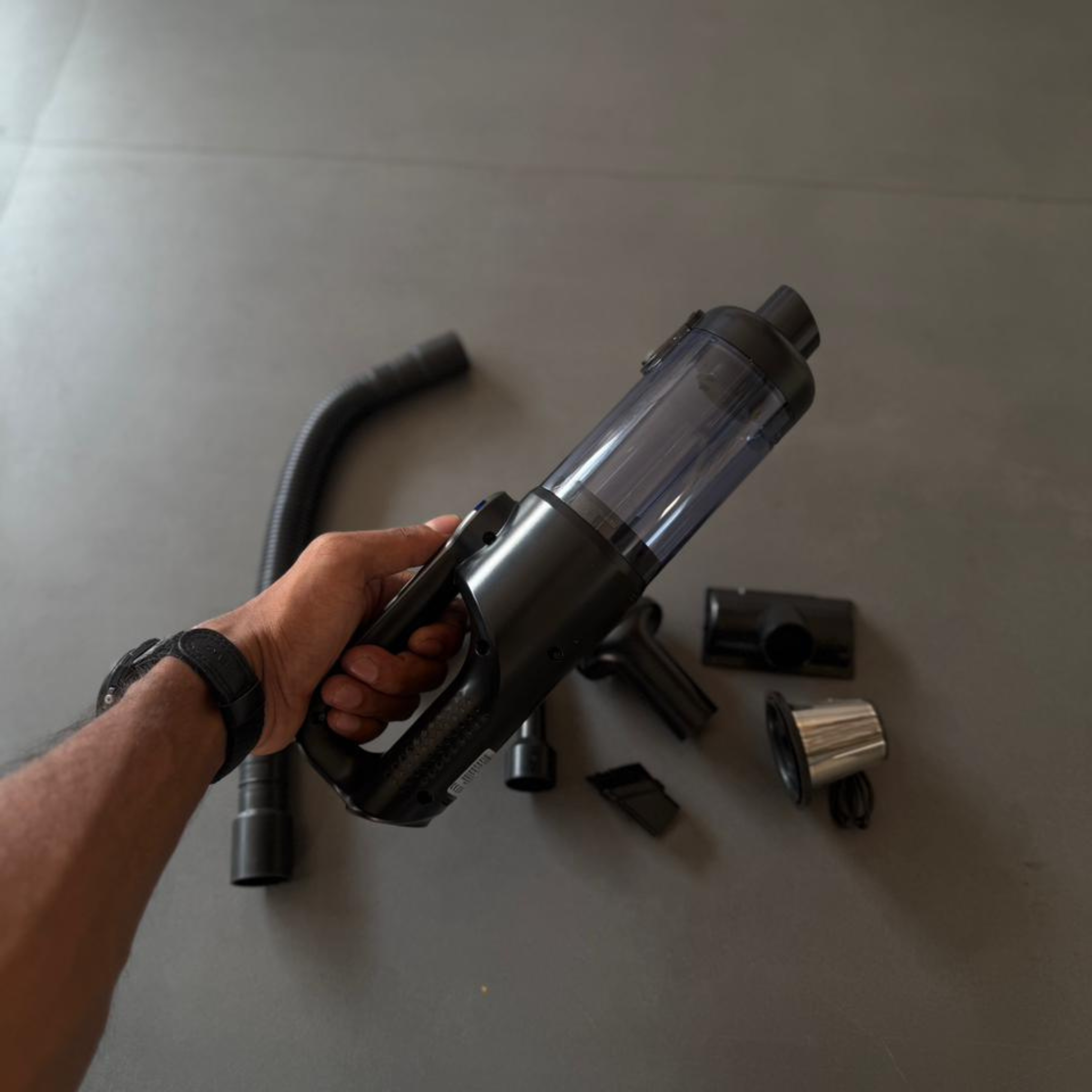 Portable Handheld Vacuum Cleaner for Car & Home | Cordless High Power Mini Vacuum with Attachments | Pwolimarket