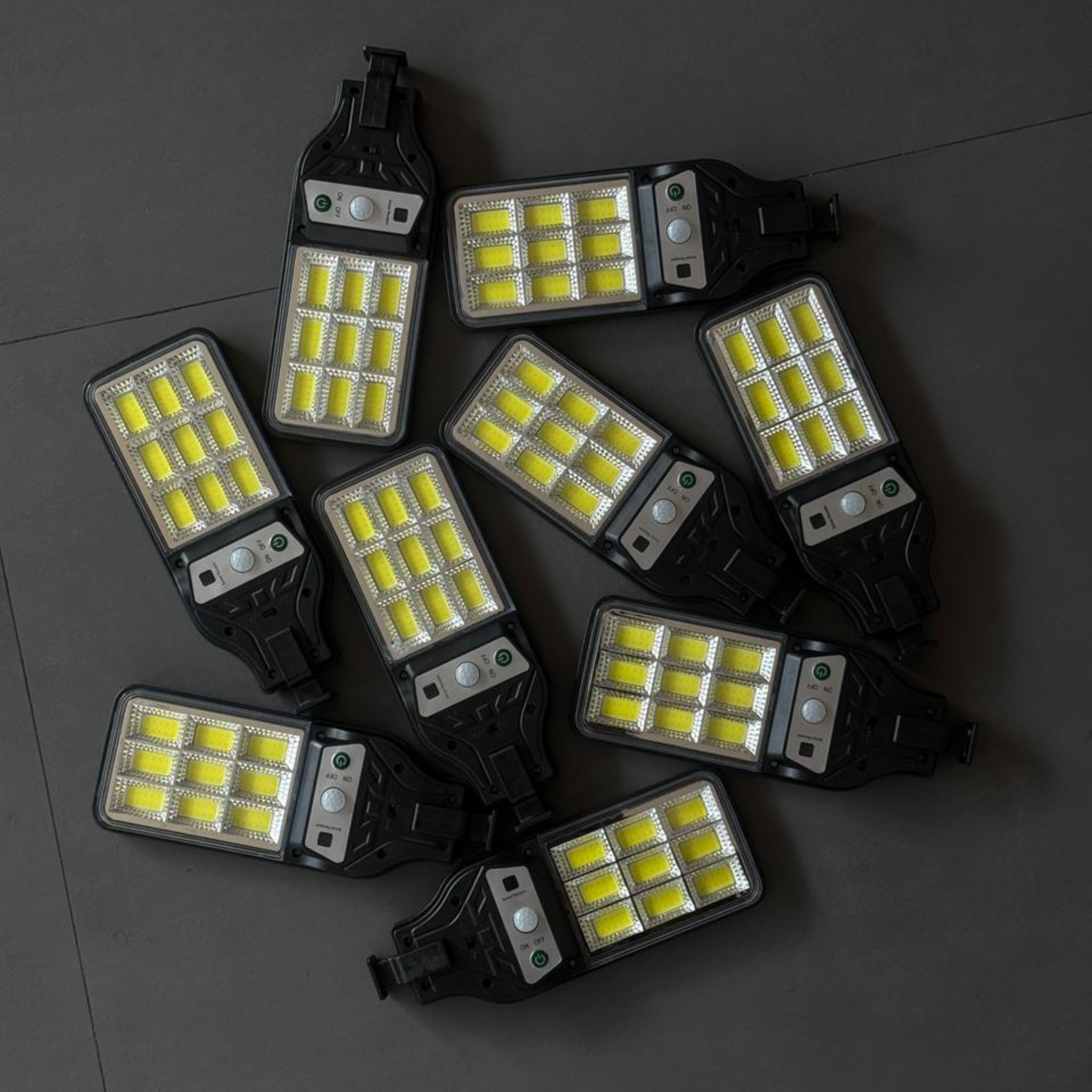 Solar Motion Sensor LED Light Outdoor | Waterproof Wireless Security Wall Light with High Brightness | Pwolimarket