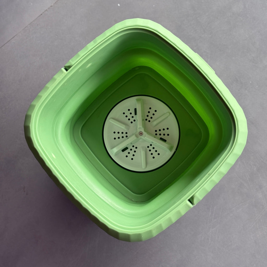 Portable Folding Washing Machine for Baby Clothes & Small Laundry Loads |Pwolimarket