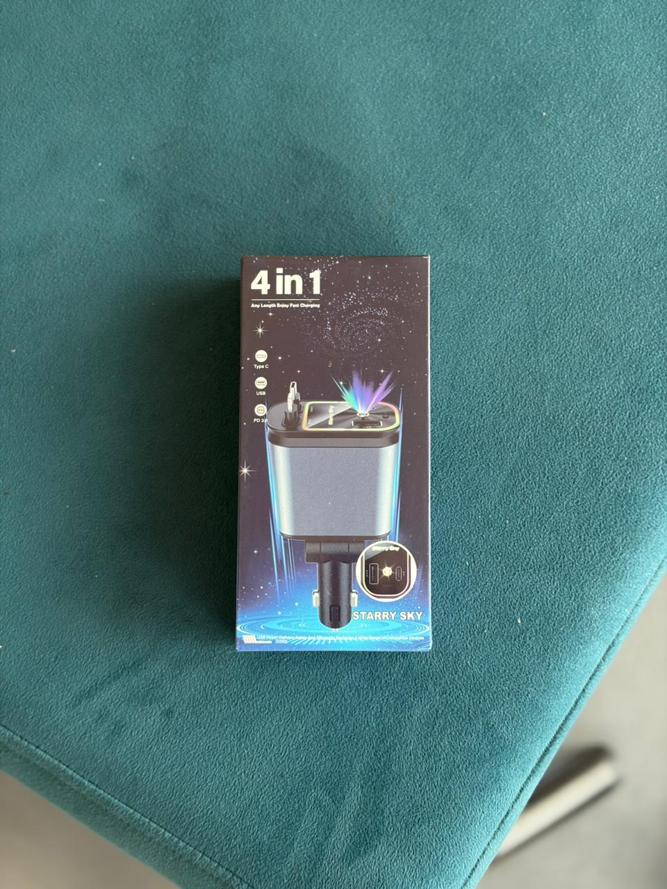 4 in 1 Smart Car Charger – Starry Sky Edition | Pwolimarket