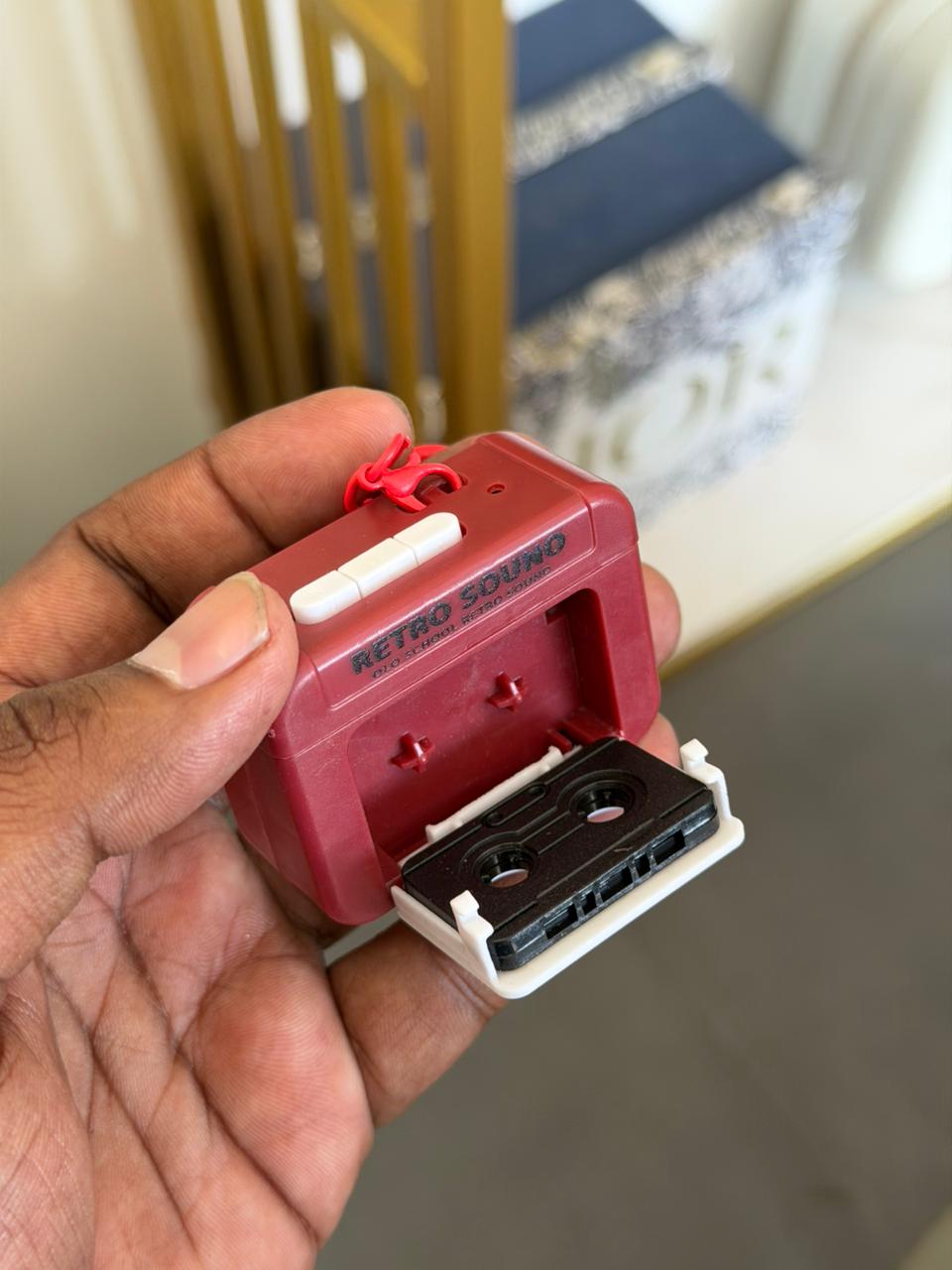 RETRO CASSETTE KEYCHAIN SPEAKER | Pwolimarket