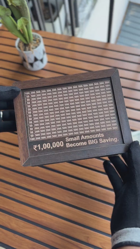 Money Saving Box- 1 Lakh Savings - Pwolimarket