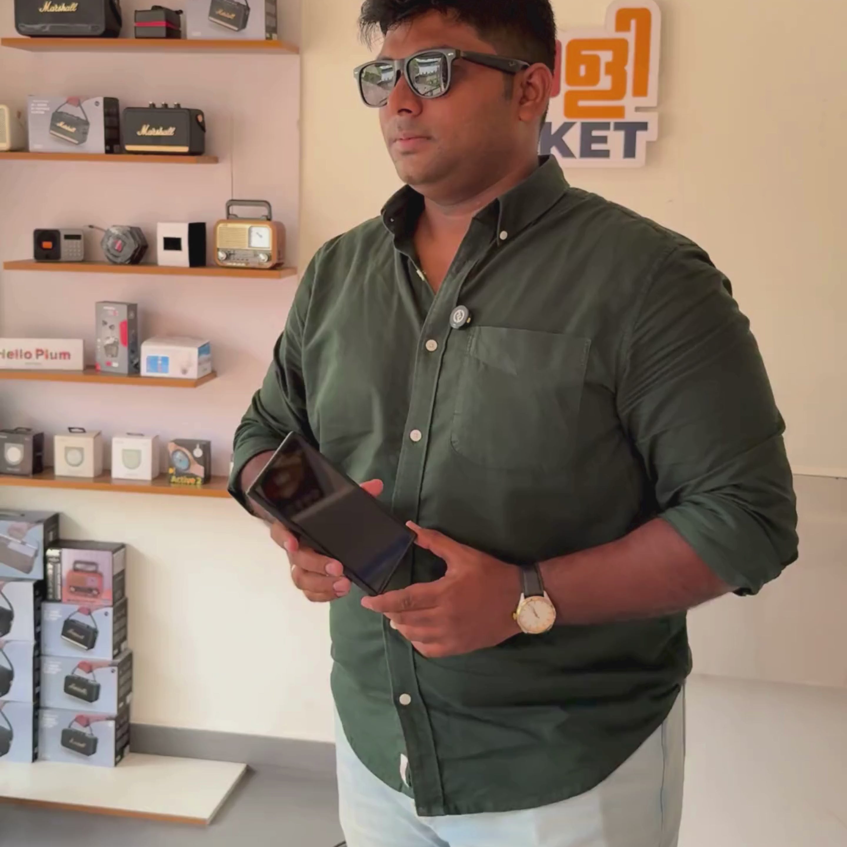 Bluetooth Smart Sunglasses with Calling & Music | Wireless Audio Glasses with UV Protection – Pwolimarket