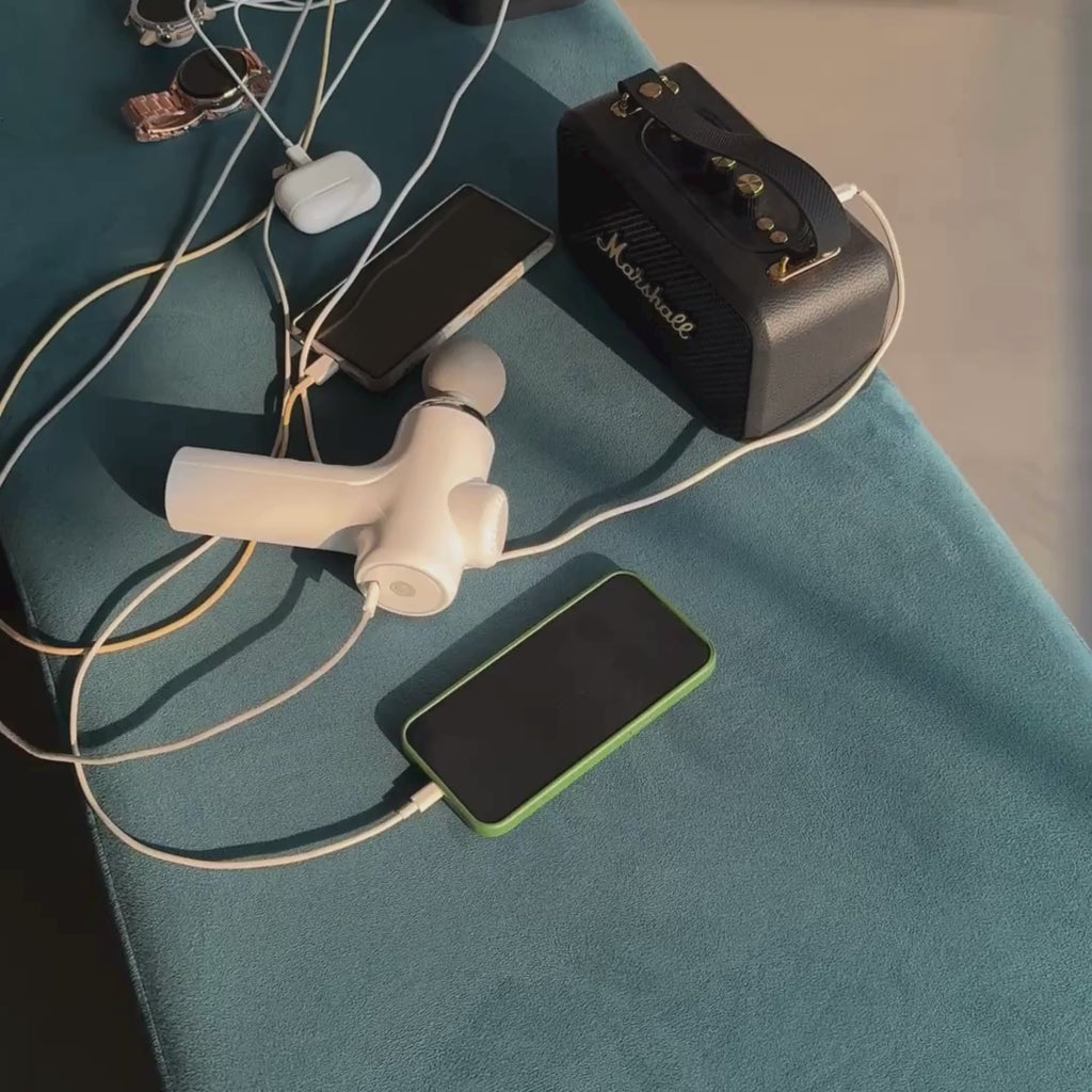 2000W Power Extension Board with USB & Type-C (4 Socket) - 8 in 1 Extension Board