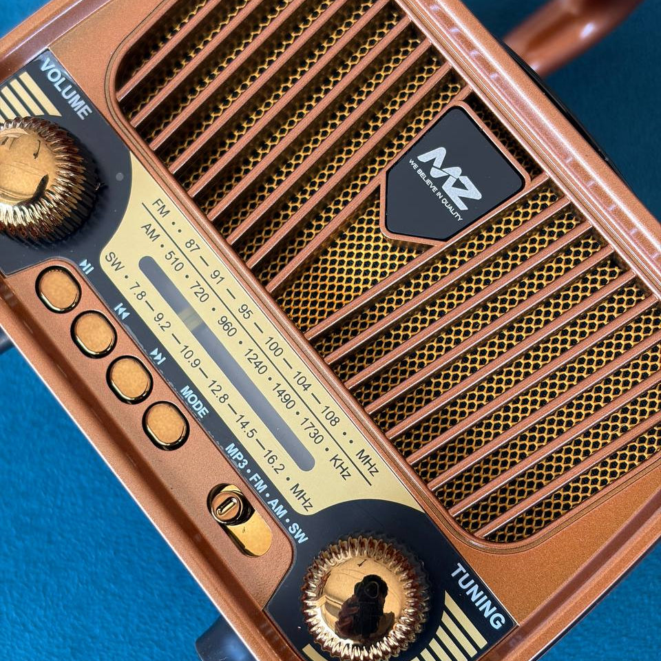 MZ Series A Retro Radio Speaker – Classic Look, Modern Sound | Pwolimarket